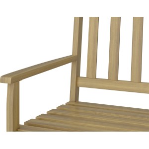 Panchina da giardino Kentwood in legno 115x56,6 cm acacia