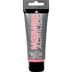 Tubo di Maimeri Acrilico, colore Rosa di Venezia. Colore acrilico per artisti.