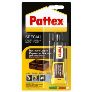Pattex Stucco per legno Special, tubo da 50g per riparazioni.