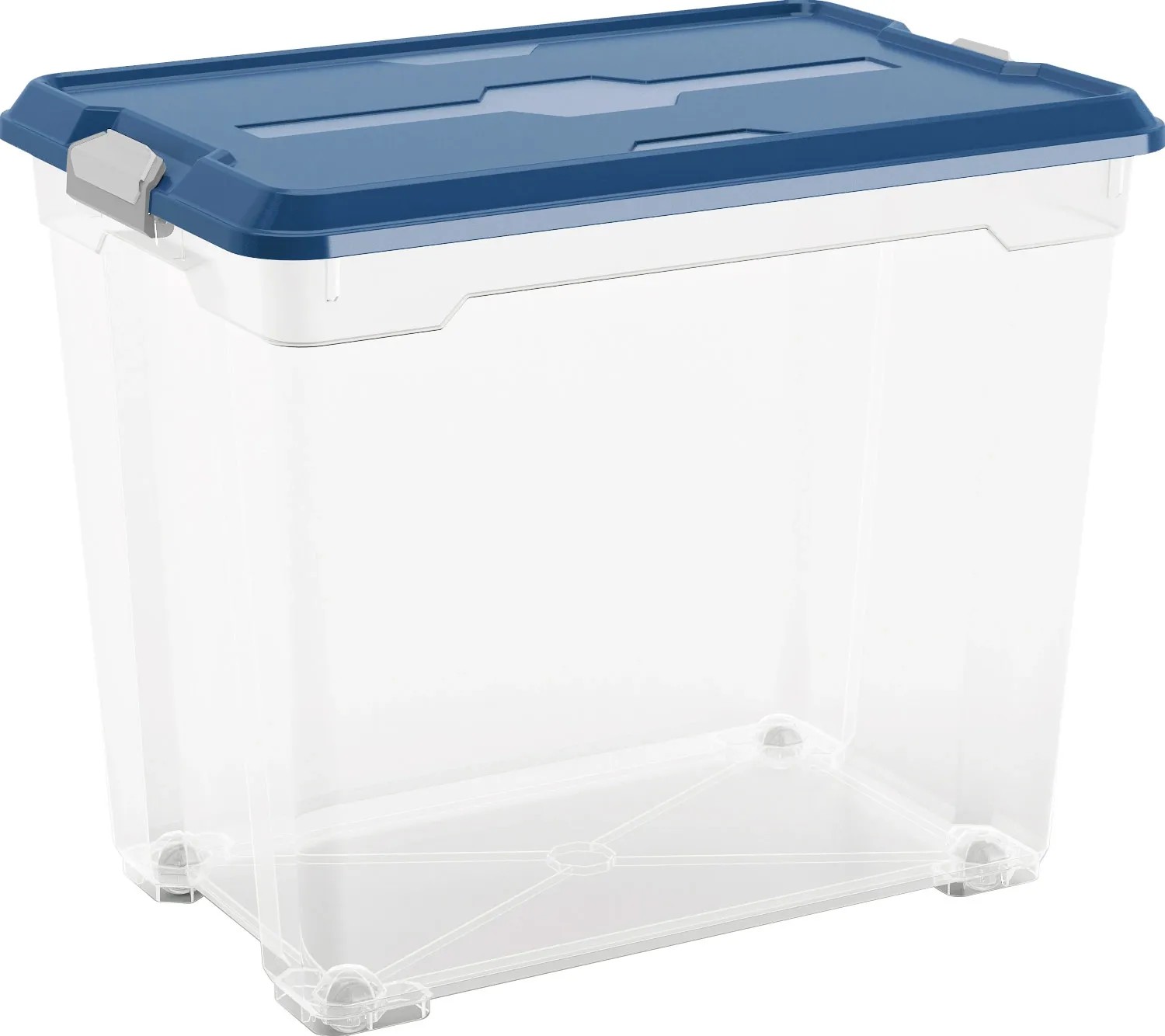 Contenitore Easy Box XL Dea Home 32 Litri - Trasparente 60x40x18 Cm Per Ripostiglio E Cantina - Foto 9