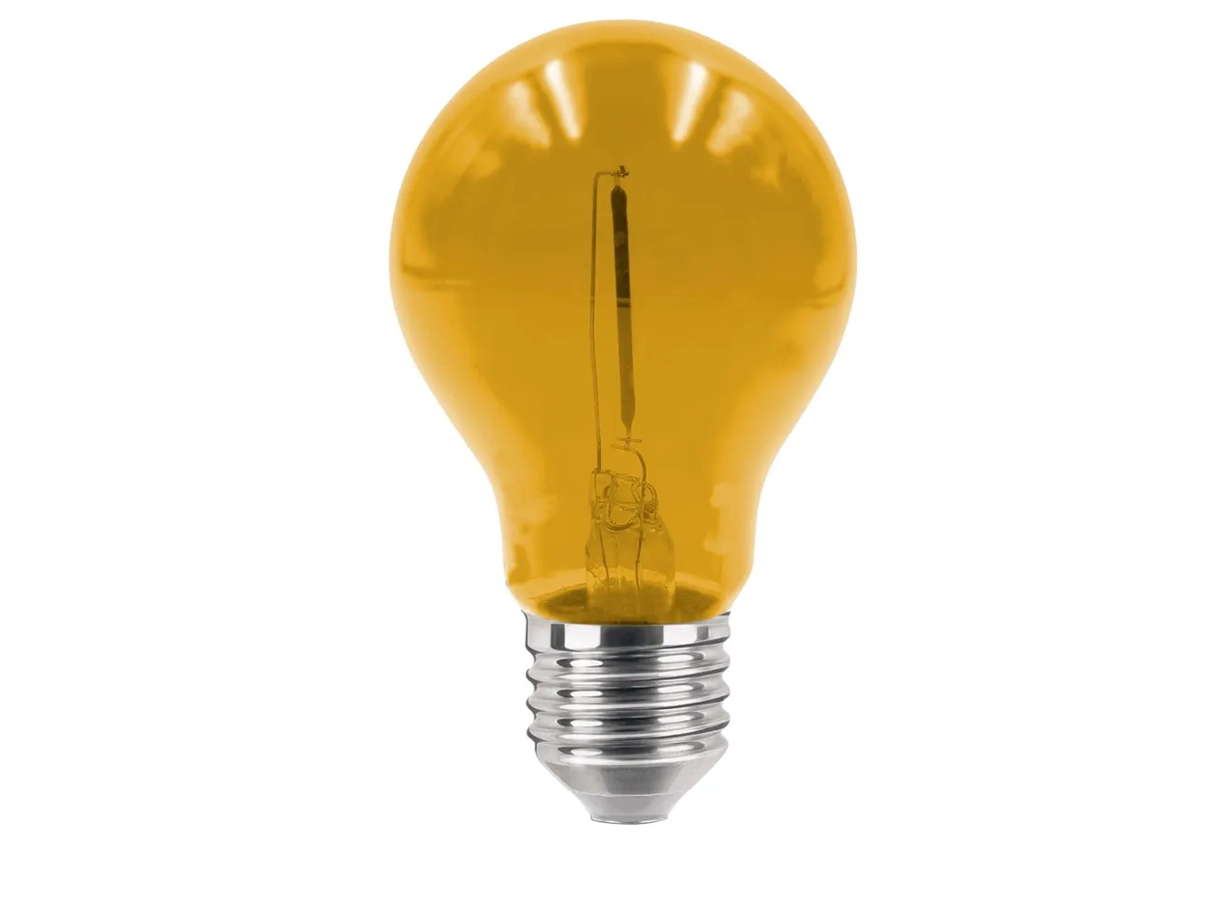 20 Lampadine LED Colorate E27 Da 3W, A50 – Gialle E Rosse, 250LM, Luce Calda Per Feste, Matrimoni, Halloween E Natale