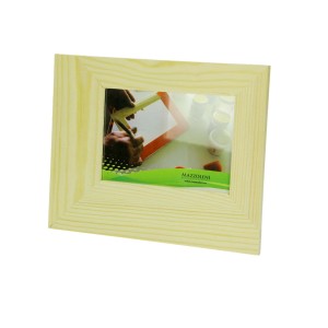 Cornice in legno chiaro per forniture artistiche, adatta per foto e immagini.