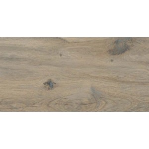 Piastrella per pavimenti t.b.t. effetto legno chiaro con nodi e venature.