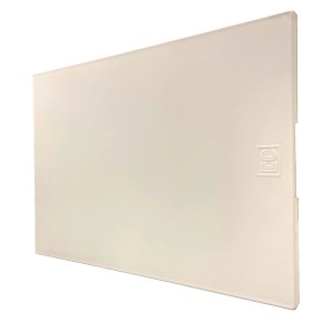 Fronte per centralino da parete per muratura 12 moduli sabbia