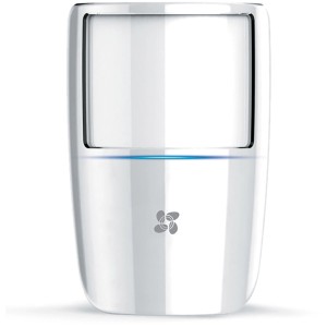 Dispositivo di allarme t.b.t. bianco per sistemi di allarme.