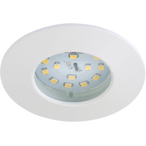 Set da 1 faretto da incasso a LED Briloner Attach bianco, fisso, per interni.