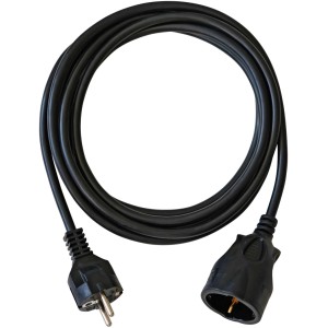 Cavo di prolunga in plastica brennenstuhl® 3 m H05VV-F 3G1,5 nero