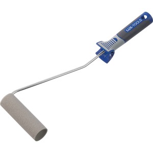 Rullo in schiuma LUX, 11 cm, grigio, Ø 35 mm, per verniciatura fine su superfici lisce.
