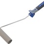 Rullo in schiuma LUX, 11 cm, grigio, Ø 35 mm, per verniciatura fine su superfici lisce.