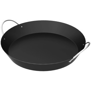 Campingaz Paella Pan per grill serie 3 e 4, acciaio inox con manici.