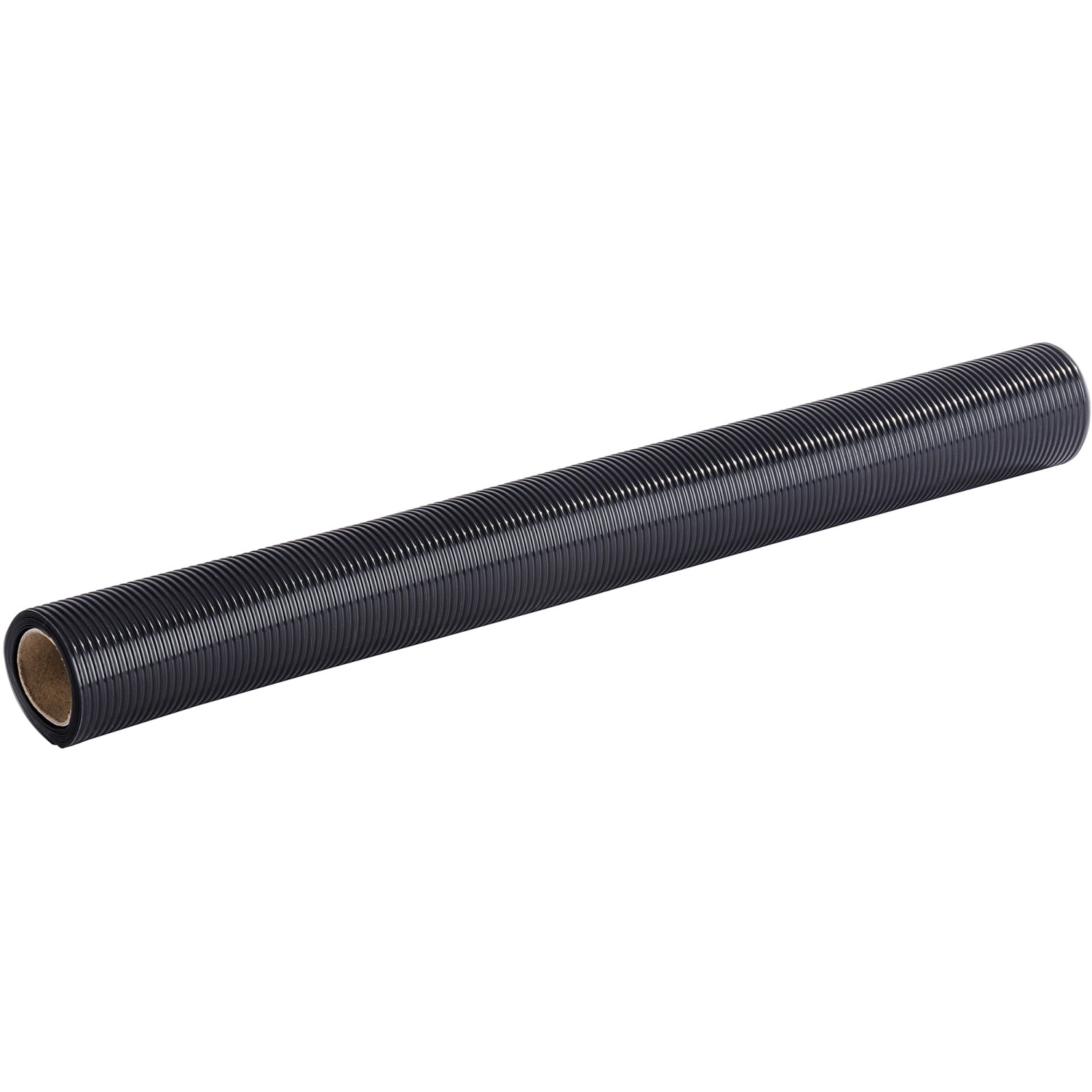 Tappetino antiscivolo nero Wenko, 150x50 cm, arrotolato. Utile in cucina per cassetti.