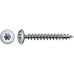 Vite per legno Spax Ø 6x60 mm, testa svasata, attacco T-Star plus, 30 pezzi