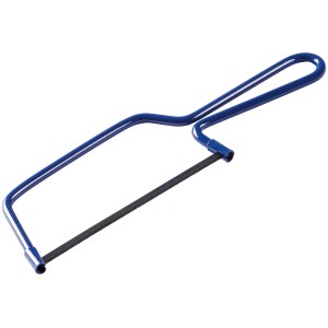 LUX Sega universale Comfort 145 mm, seghetto in metallo blu per legno, plastica e metallo.