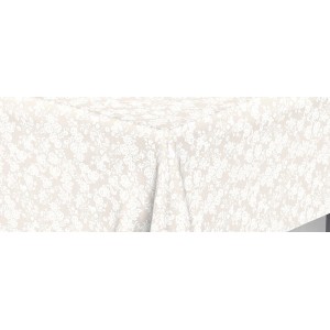 t.b.t. tovaglia con motivo floreale.