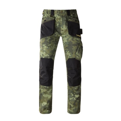 Pantalone camouflage Slick verde taglia M