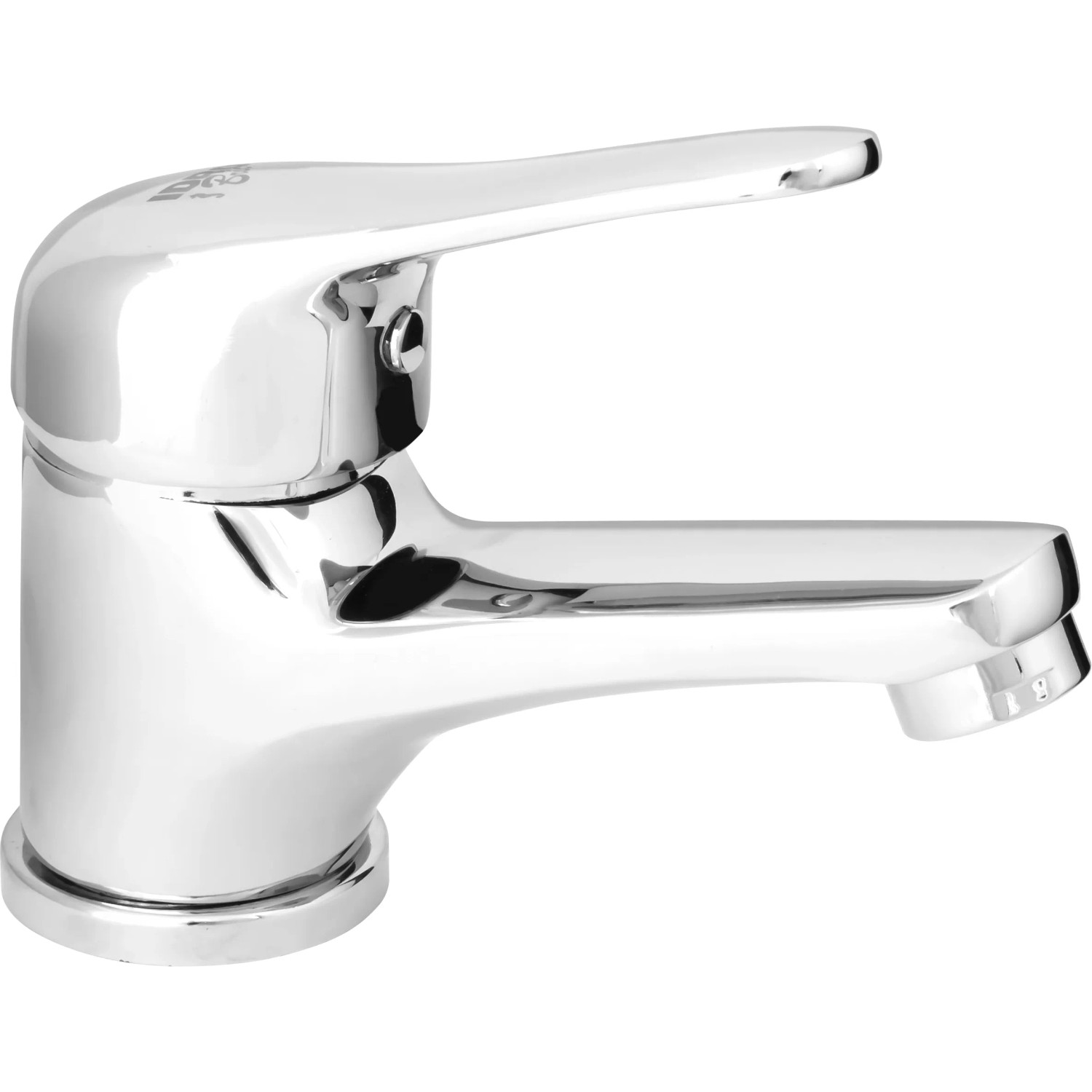 2 x Auralum Cromo Curvo Rubinetto Lavabo Bagno, Miscelatore Lavabo Monocomando, Rubinetto Lavabo, Acqua Fredda e Calda