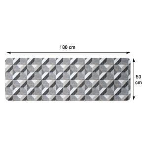 Tappeto cucina Dream Louis H50xL180 cm grigio