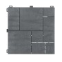 Piastrelle da esterno S-TYLE mosaic grigio 30x30x1,7 cm_4
