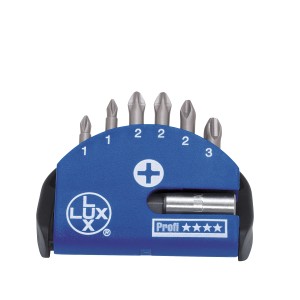 LUX Bitbox Torsion PH, 7 pezzi. Set di inserti con portainserti magnetico e vari inserti.