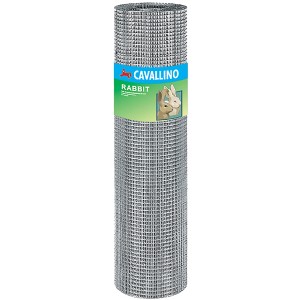 Rotolo di rete metallica t.b.t., griglia metallica per giardino e animali.