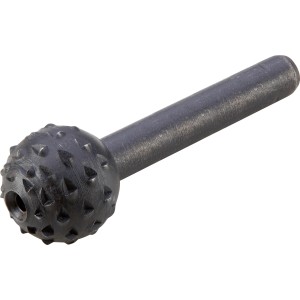 Lima per profili sferica LUX per legno, fresa con gambo da 6 mm.