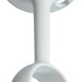 Supporto a soffitto bianco per barra da cucina per l'organizzazione della cucina.