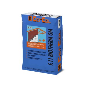 Adesivo per pannelli isolanti CercAl F.11 Biotherm GM, sacco blu.