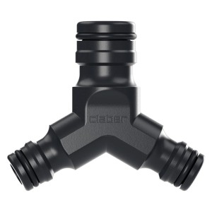 Raccordo a Y nero per sistemi di irrigazione, categoria: Raccordi irrigazione.