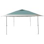 Coleman FastPitch OnePush Shelter L, tenda da campeggio verde e bianca per attività all'aperto.
