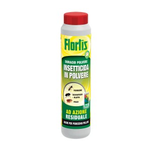 Flortis insetticida in polvere per formiche. Prodotto per il controllo dei parassiti per casa e giardino.