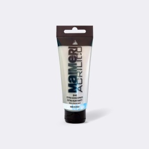 Tubo di colore acrilico Maimeri, extra opaco, finitura opaca.