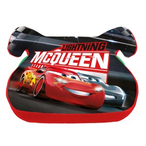 t.b.t. Cuscino per sedile auto con design di Saetta McQueen per un maggiore comfort in auto.