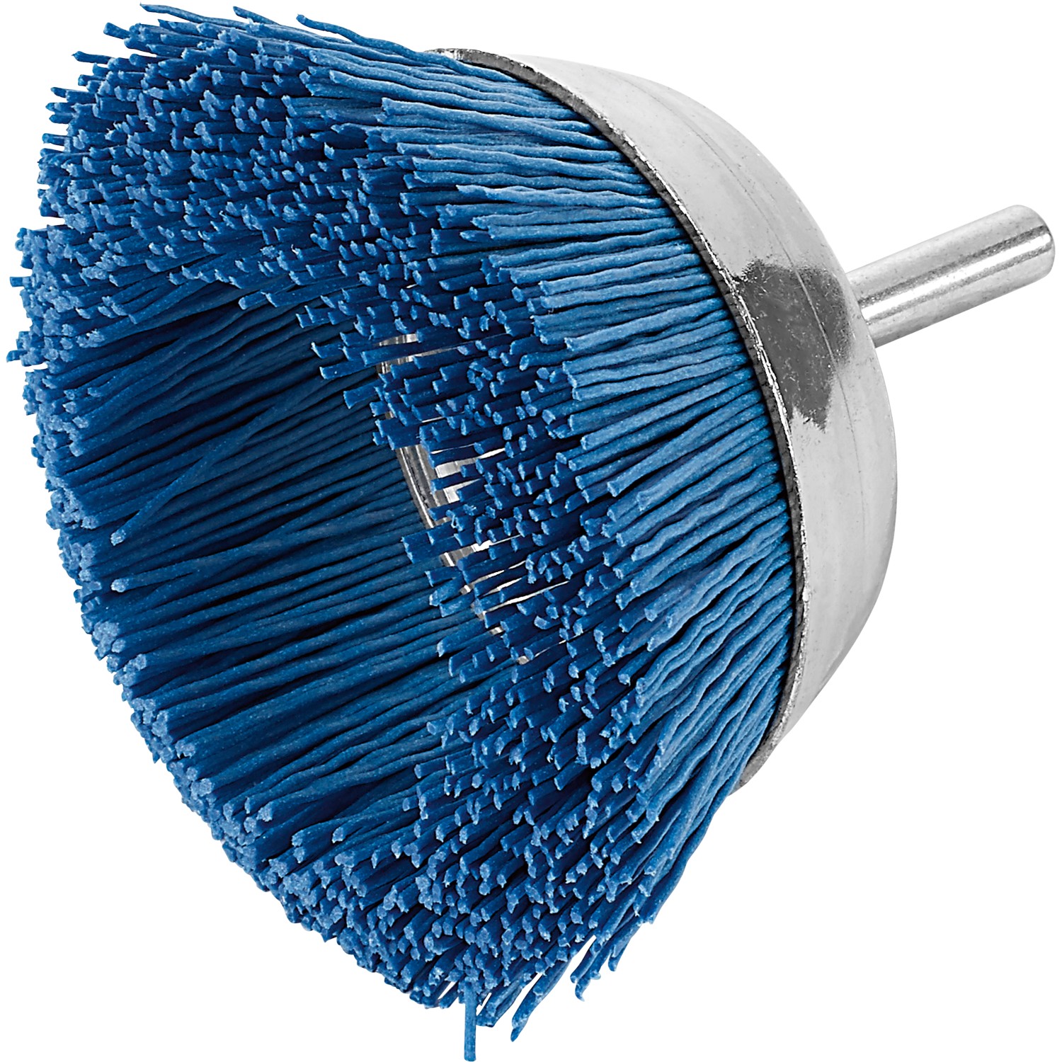 Spazzola A Tazza Intrecciata Brilliant Tools - &Oslash;75mm, Attacco 6mm, Per Rimozione Ruggine