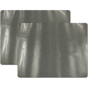Due accessori interni auto t.b.t. grigi con motivo a pois.