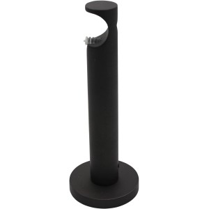 Supporto per bastone per tenda Mydeco Function, ferro spazzolato, per bastoni fino a Ø 2 cm.