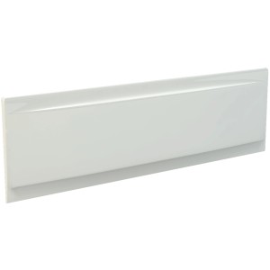 Pannello vasca bianco per una facile installazione. Pannello per vasca da bagno.