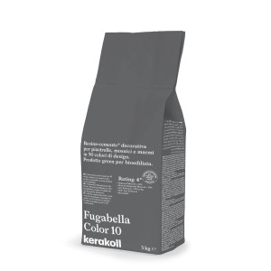 Stucco per fughe Fugabella Color 10, sacco grigio di Kerakoll, 3 kg.