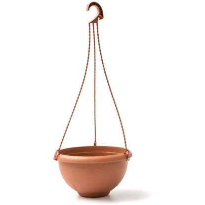 Terrae Basket con gancio universale 25 cm in plastica