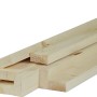 Listelli piallati in legno, listelli in legno piallato per progetti di costruzione e interior design.