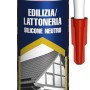 Silicone neutro grigio Tytan per edilizia e lattoneria. Ideale per interni ed esterni.