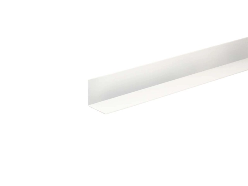 Profilé PVC angle 15x15mm 260cm blanc