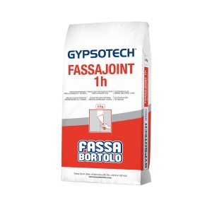 Sacco di stucco speciale Fassa Bortolo Fassajoint 1h, bianco.