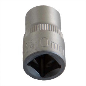 Bussola esagonale attacco F 3/8" 10 mm