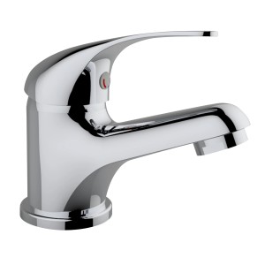 Miscelatore lavabo t.b.t. cromato per bagno.