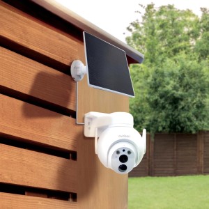 Telecamera wifi esterno 2K con pannello solare HomeCam Battery PTZ motorizzata