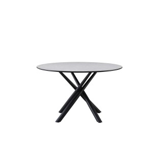 Tavolo rotondo Logan cemento 12x120x76 cm