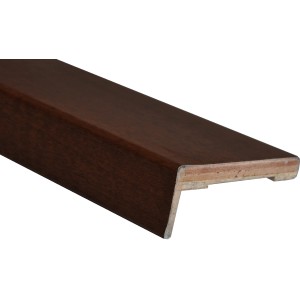 Profilo per porta t.b.t. in legno marrone scuro, accessori per porte.