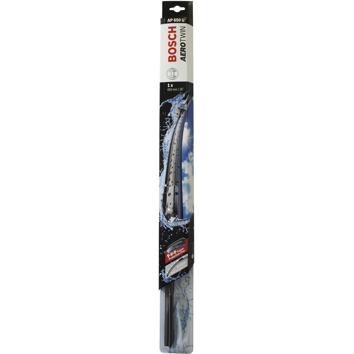 NEOFORM NF650 Spazzola Tergicristallo | Lunghezza 650mm (26 Pollici) | Fissaggio A Gancio | Per Renault Master, Peugeot 307 E Altri