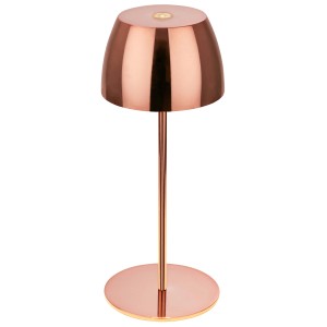 Lampada da tavolo a LED t.b.t. color rame.