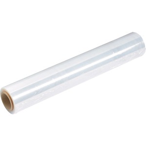 Rotolo di pellicola estensibile LUX, 0,5 m x 120 m, trasparente, per lavori di copertura.